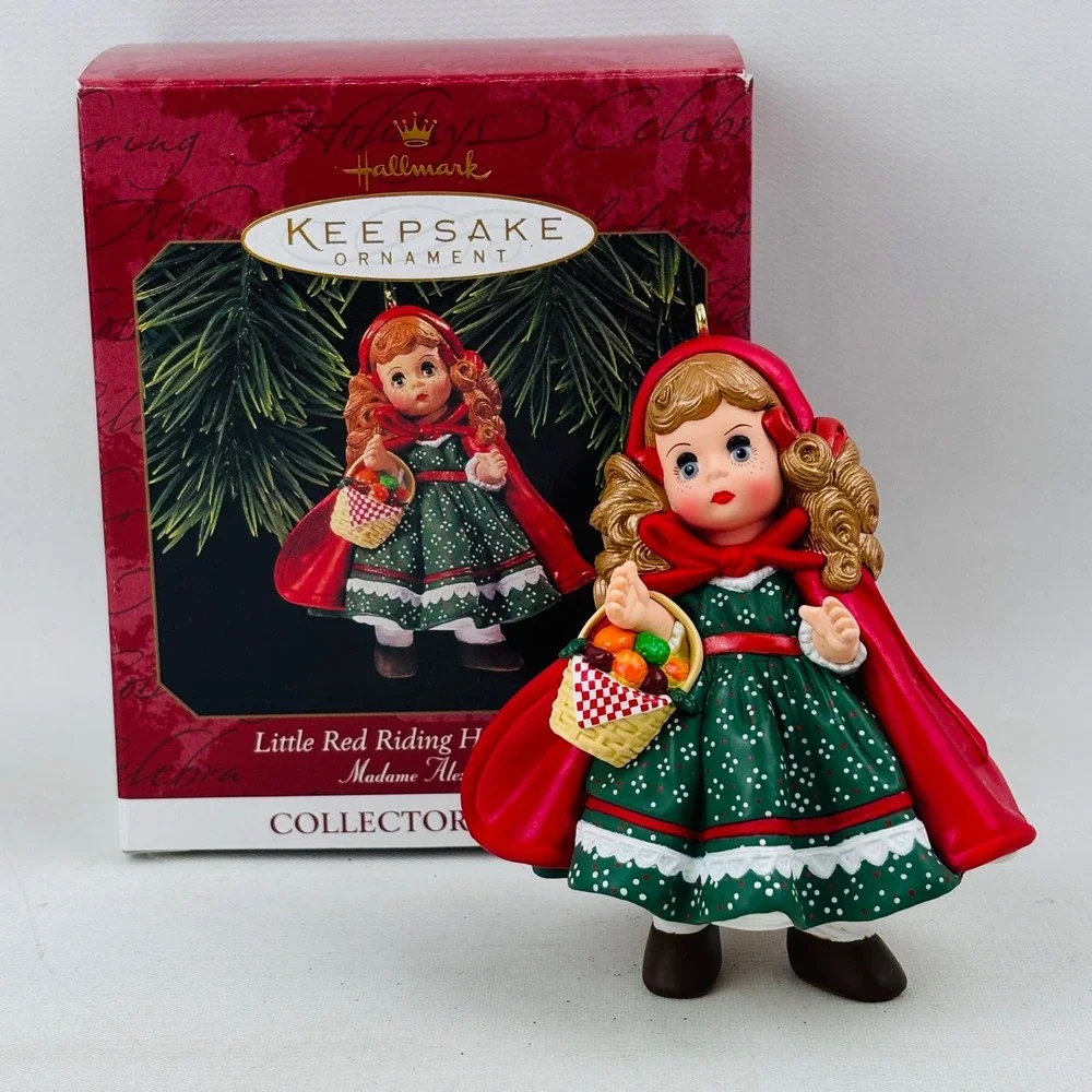 Hallmark Madame Alexander Little Red Riding Hood Christmas Ornament 1997‎